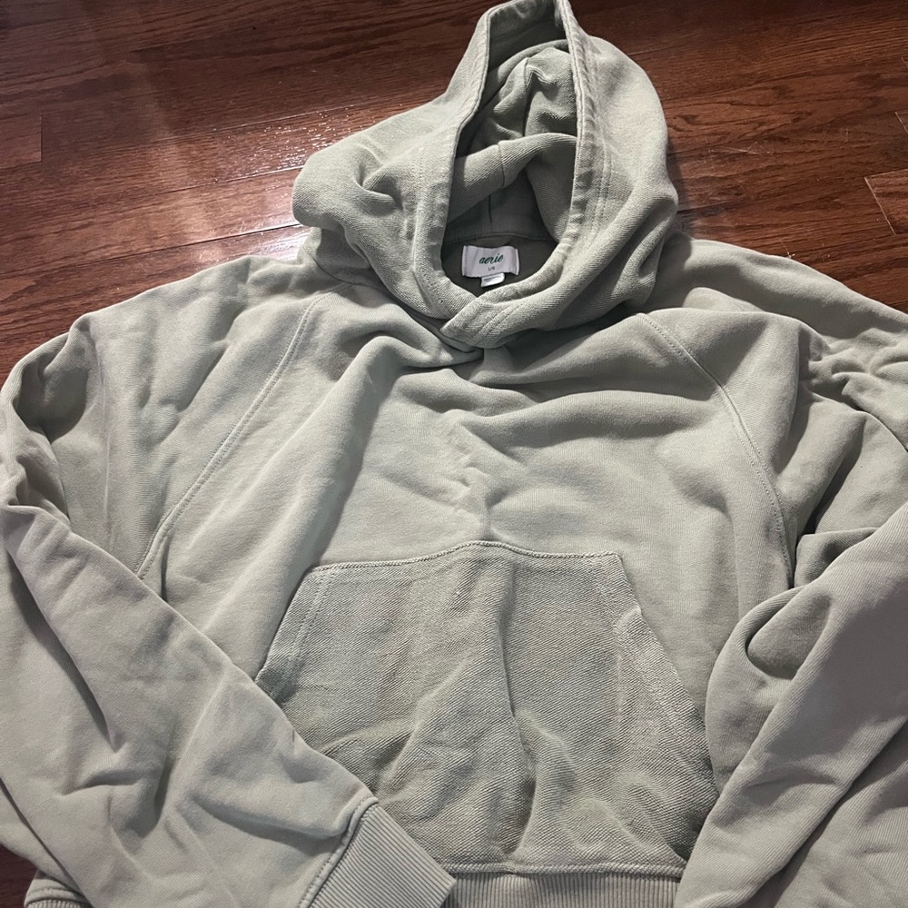 Aerie Women's Hoodie - Soft Gray